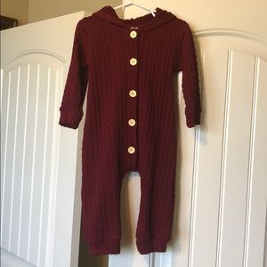 🌟Sweater one piece outfit - boy or girl 24 months